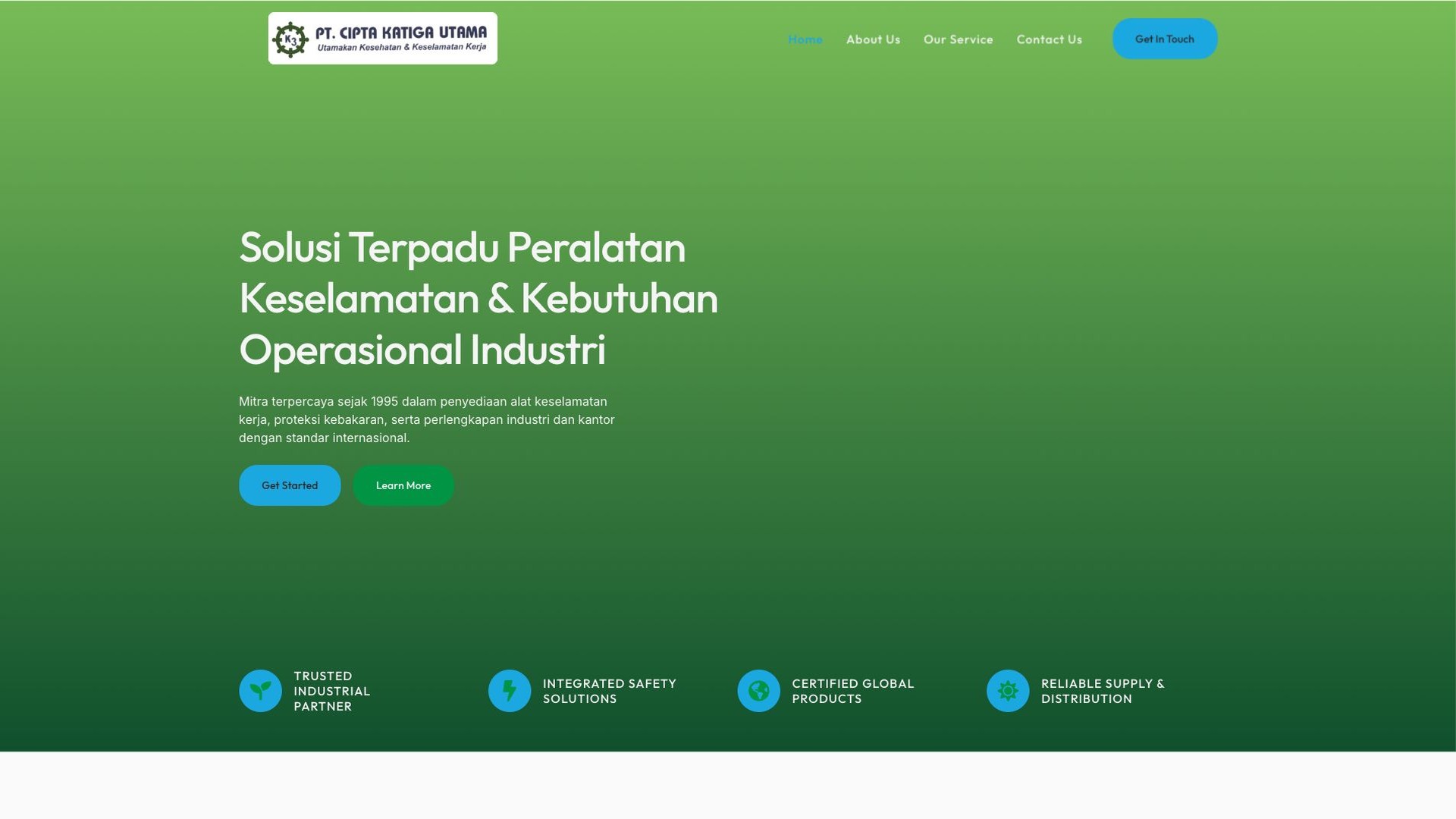 Website Cipta Katiga Utama