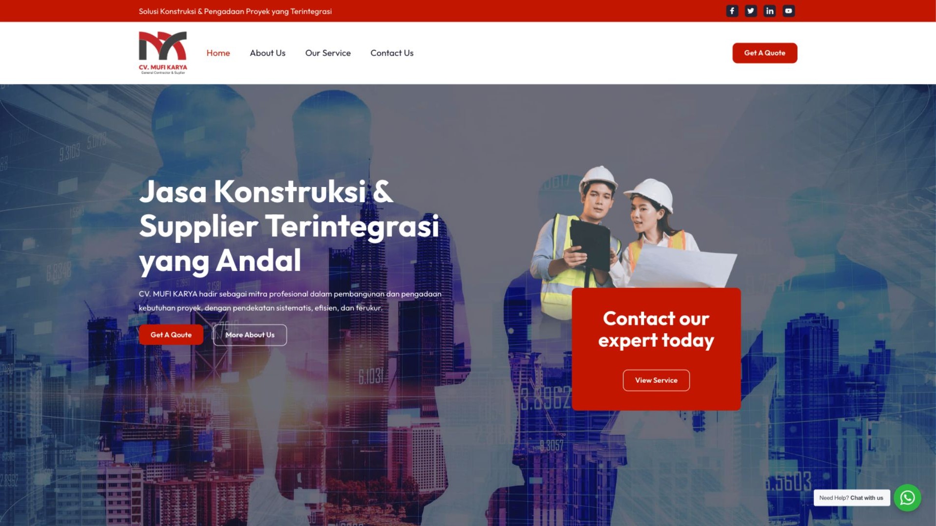 Website Mufi Karya