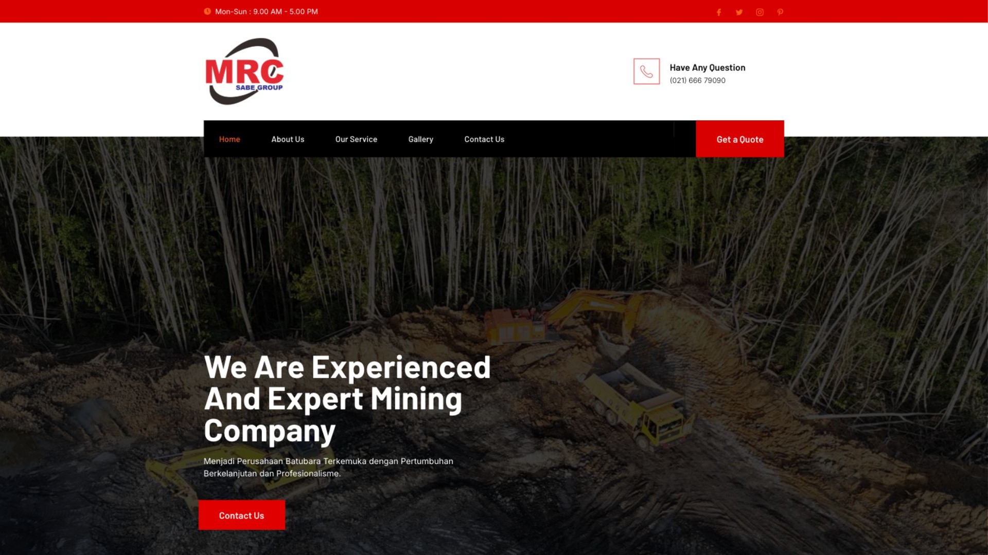 Website Murung Raya Coal