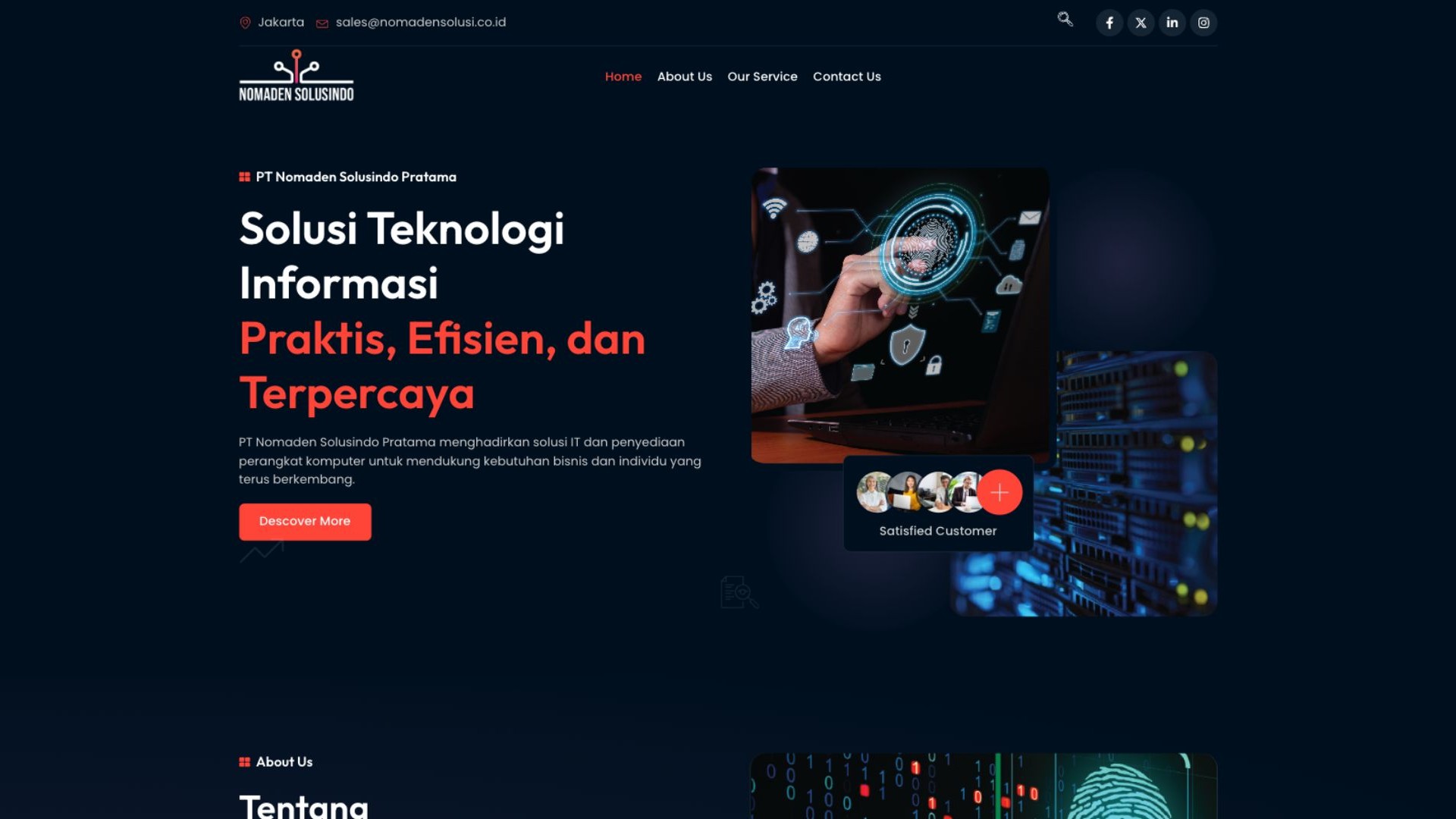 Website Nomaden Solusi