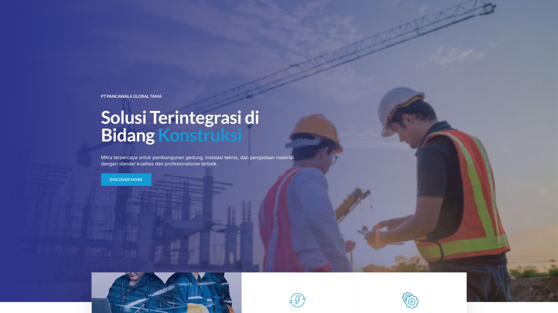 Website Pancawala Global Tama