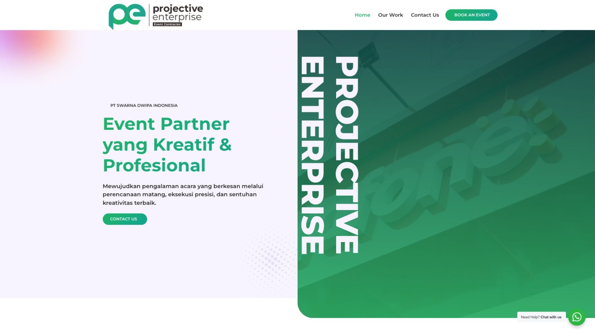 Website Projective Enterprise