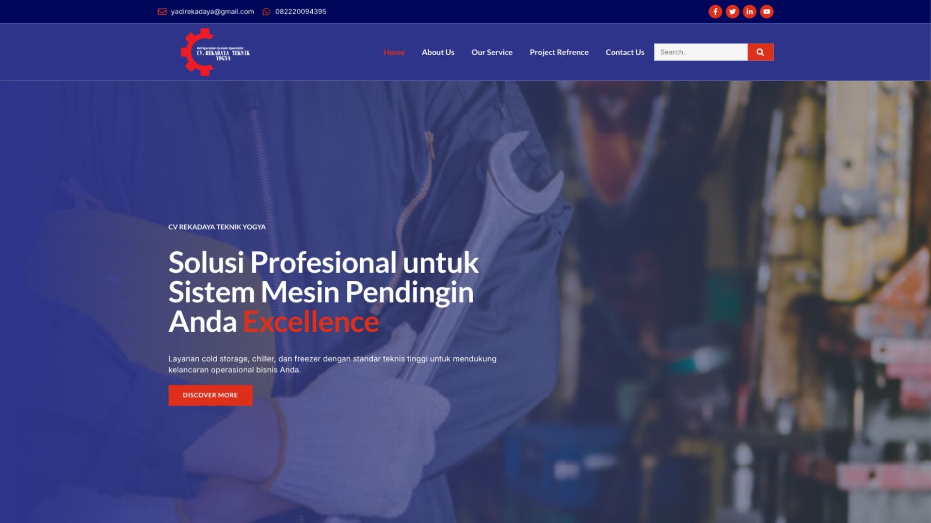 Website Rekadaya Teknik