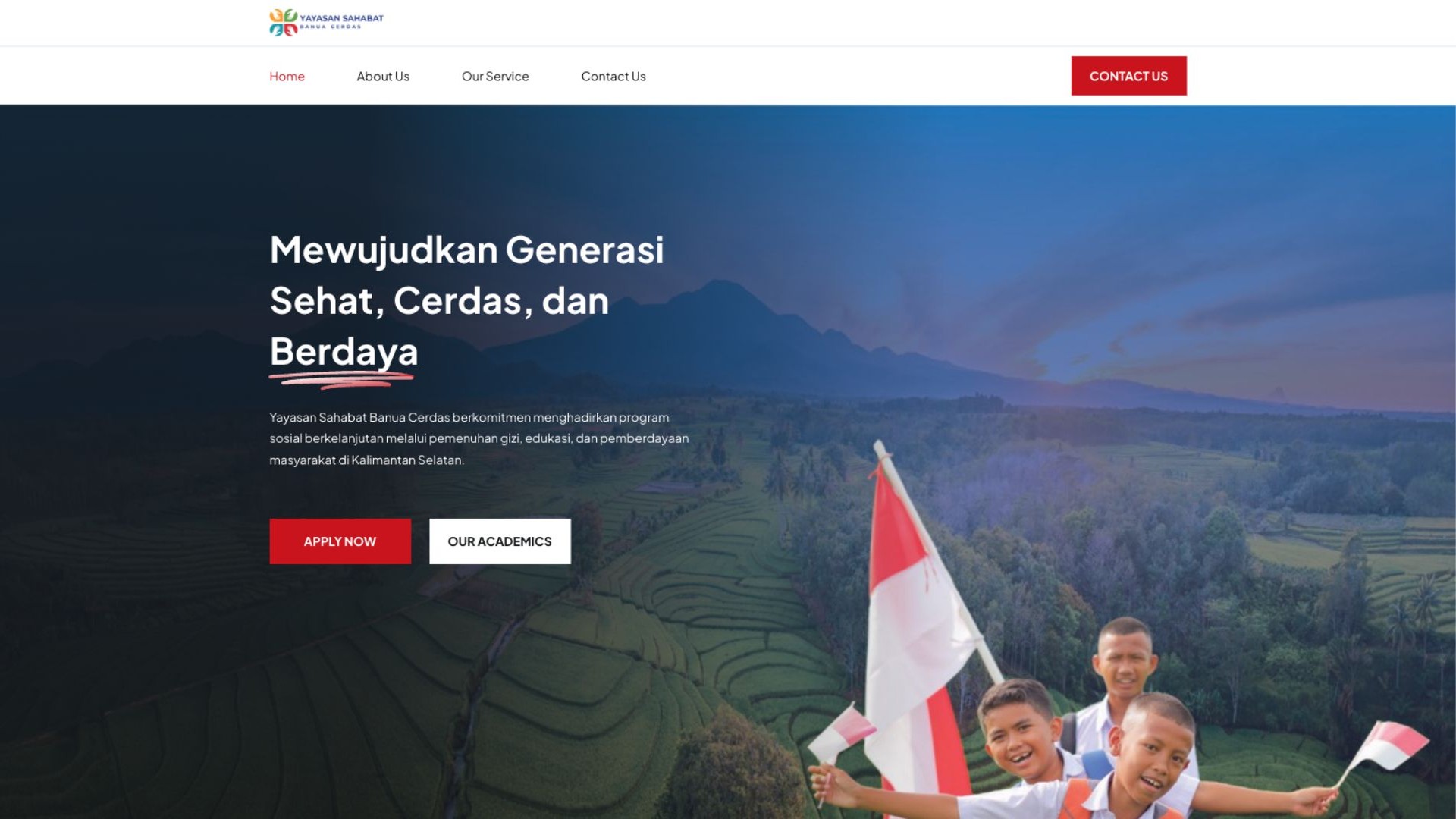Website Sahabat Banua Cerdas