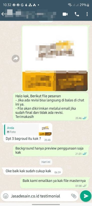 Ulasan pelanggan JasaDesain