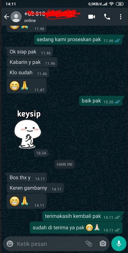 Ulasan pelanggan JasaDesain