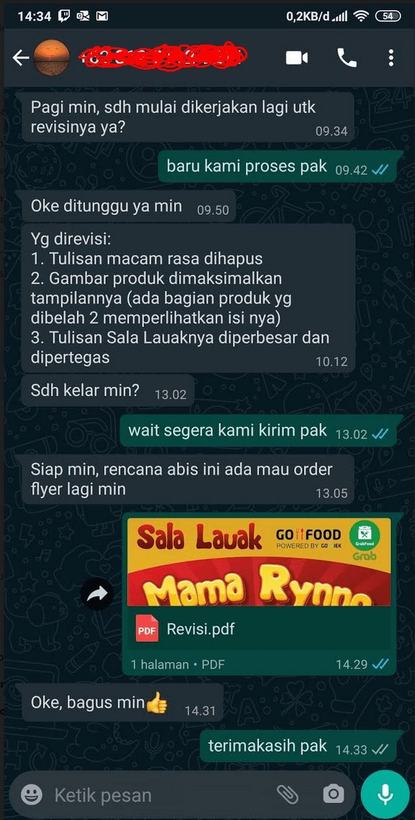 Ulasan pelanggan JasaDesain