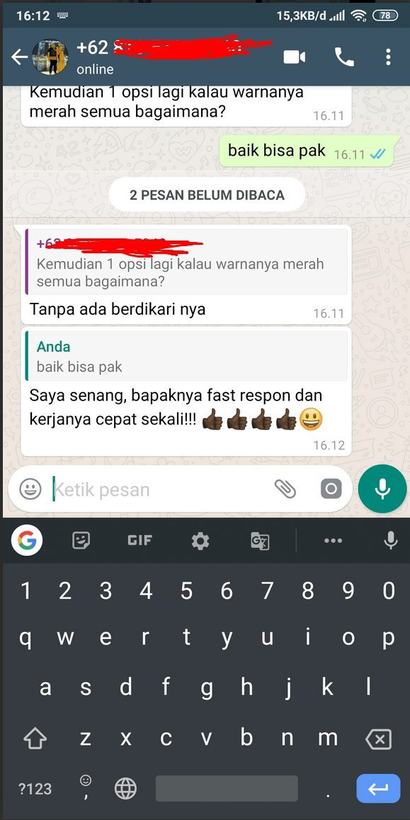 Ulasan pelanggan JasaDesain