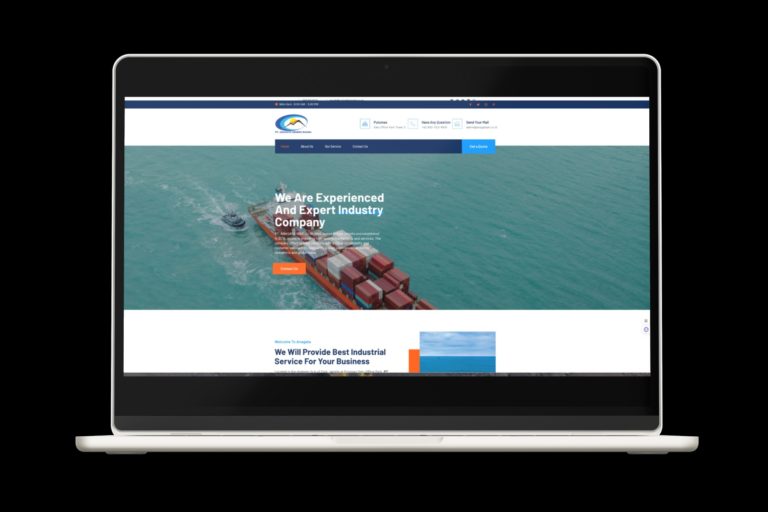 Professional website design and development for businesses and industries.